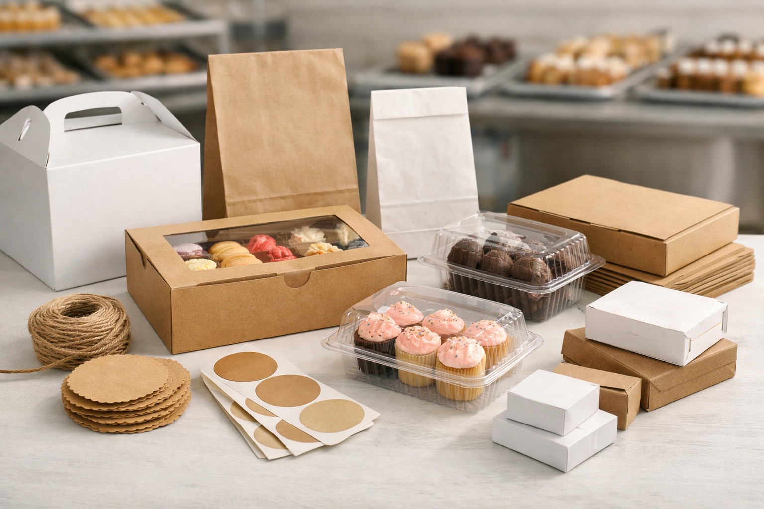 Ce tipuri de ambalaje există pentru produsele de cofetărie?