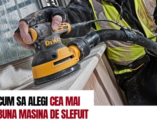 Cum aleg masina potrivita de slefuit?