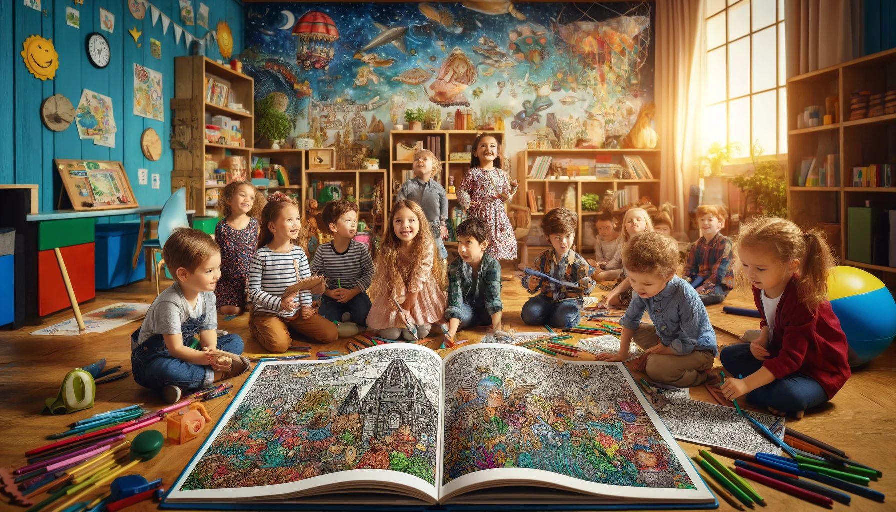 Pagini de Colorat cu Teme Diverse pentru Copii